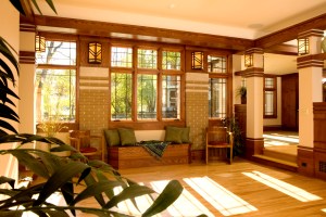 Prairie Style, West Studio, Frank Lloyd wright Inpsired
