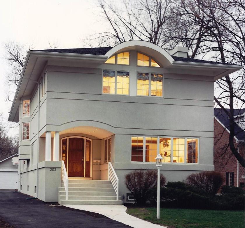 Second Floor Addition, Frank Lloyd Wright Inspired, Prairie Modern, WEST STUDIO Architects, Stephen Jaskowiak