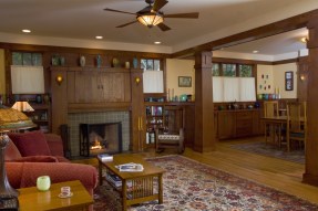 Craftsman Bungalow fireplace