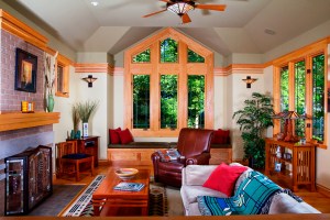 Prairie Style Home, West Studio, Frank Lloyd Wright Inspired