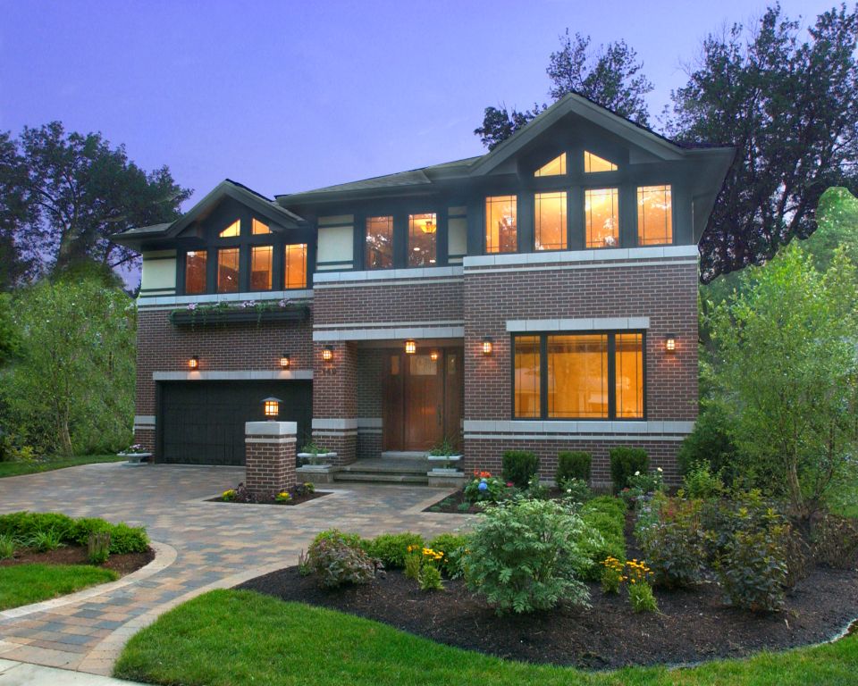 Modern Prairie-Style House, West Studio Architects