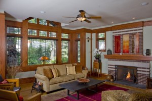 Prairie Style Family Room