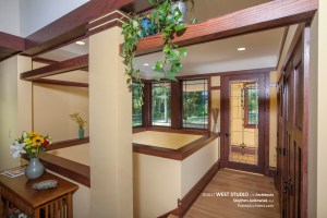 Frank Lloyd Wright Inspired, Modern Prairie Style, West Studio Architects