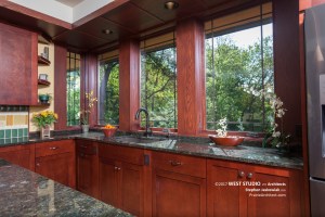 Prairie Style, Kitchen, Frank Lloyd Wright Inspired, West Studio Architects, Stephen Jaskowiak