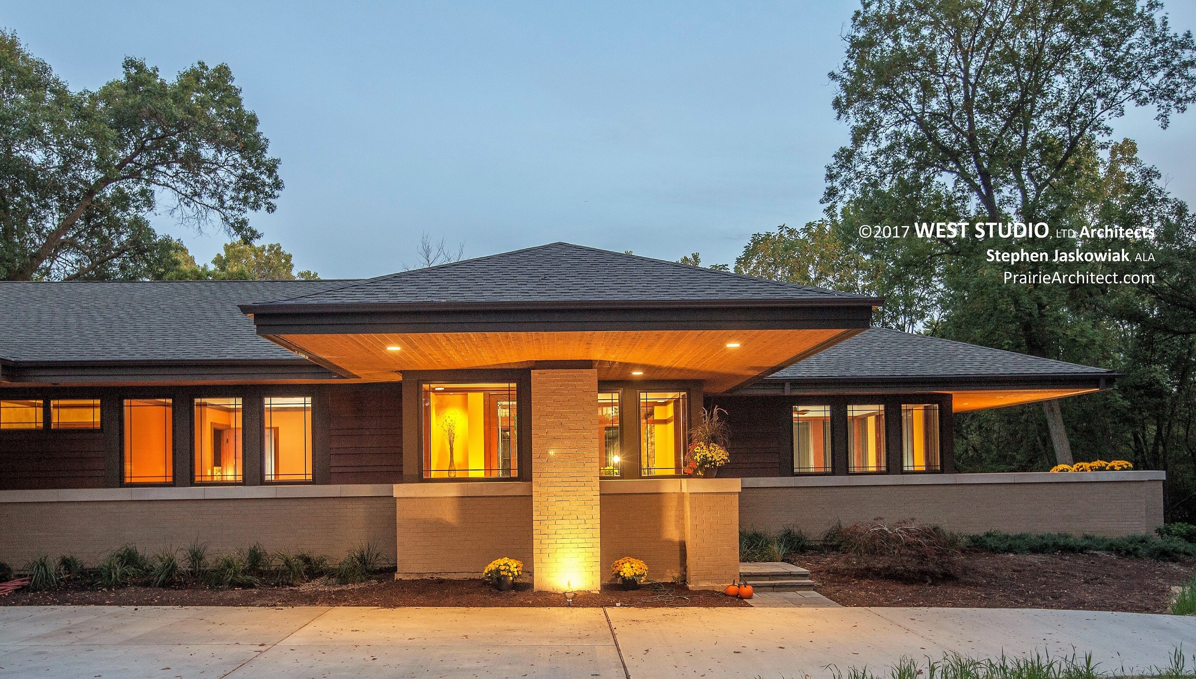 Prairie Architect – WEST STUDIO – Modern Frank Lloyd Wright Inspired ...