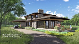 Modern Home, Cantilever, West Studio Architects