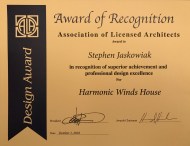 West Studio Architects, Design Award, Stephen Jaskowiak