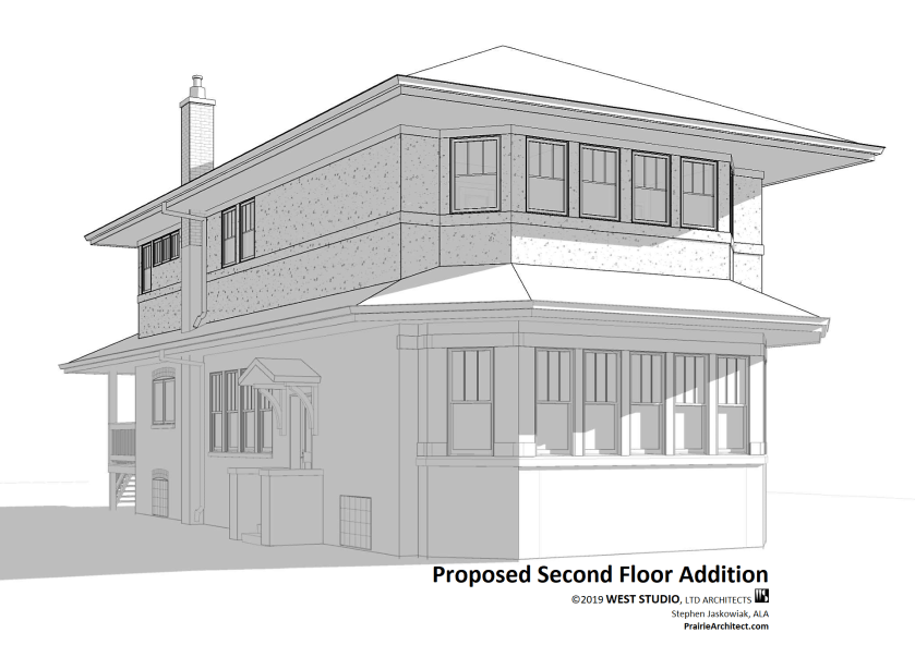 Chicago Bungalow Addition, West Studio Architects