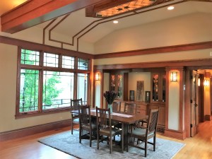 West Studio Architects, Modern Prairie Style Dining Room