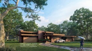 Frank Lloyd Wright Inspired Usonian, West Studio Architects, Stephen Jaskowiak