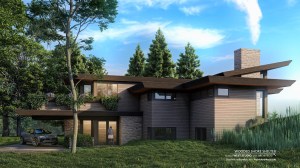 Modern Lake House, Modern Cabin Design, West Studio Architects, Stephen Jaskowiak