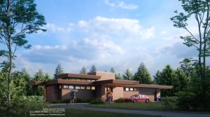 Modern Usonian, Mid-Century Modern House, Frank Lloyd wright Inspired, West Studio Architects, Stephen Jaskowiak