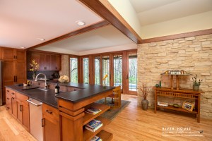 Mid-Century Modern, Usonian, Frank Lloyd Wright inspired, West Studio Architects, Stephen Jaskowiak