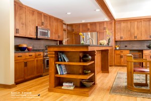 Kitchen design, Prairie Style, Frank Lloyd Wright Inspired, West Studio Architects, Stephen Jaskowiak