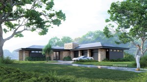 Frank Lloyd Wright Inspired, Mid Century Modern, Usonian, Stephen Jaskowiak