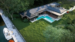 Solar House, Ranch House, Frank Lloyd Wright inspired, West Studio Architects, Stephen Jaskowiak