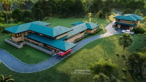 Modern Prairie-style, Frank Lloyd Wright Inspred, West Studio Architects, Stephen Jaskowiak