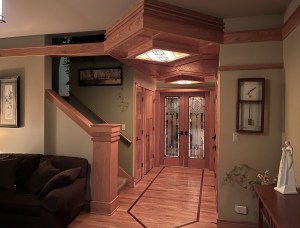 Prairie-Style, Frank Lloyd Wright Inspired, West Studio Architects, Stephen Jaskowiak