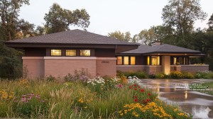 Frank Lloyd Wright Inspired, Modern Prairie-style House, West Studio Architects, Stephen Jaskowiak